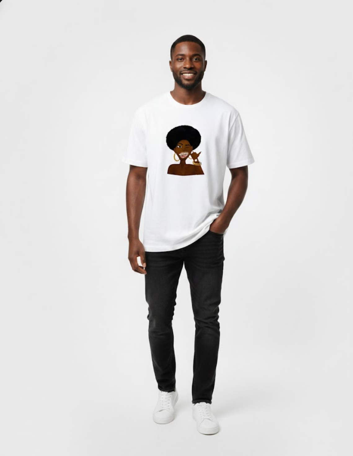 Truly Her Tee(Plus Size)